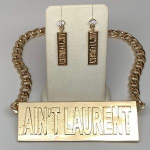 Parody “AIN’T LAURENT” nwot
